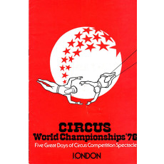 Circus World Championships Programme 1976