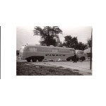B/w Postcard; Vehicle Circus Pinder 1957