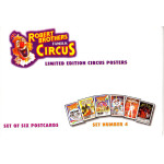 Robert Brothers Famous Circus Postcards Set 4