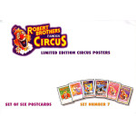 Robert Brothers Famous Circus Postcards Set 7