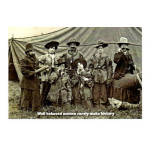 Postcard Female comedy act at Sangers Circus